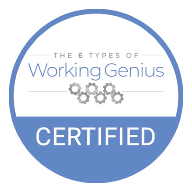 The Table Group Working Genius Certified badge